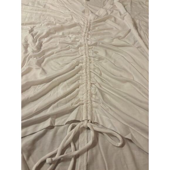 Athleta All Around Ruched (Brown) & Crossover Ruched Top (White) LOT OF‎ 2 Sz 3X - Picture 7 of 12